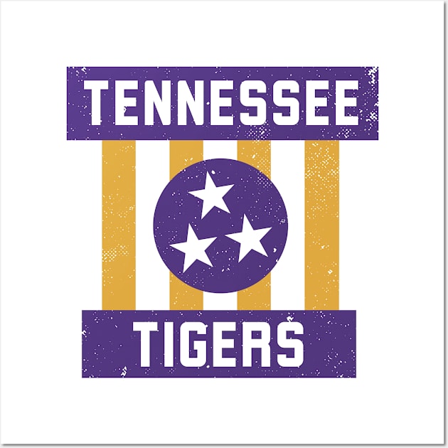 Tennessee Tigers | Louisiana State Alumni Fans Wall Art by SLAG_Creative